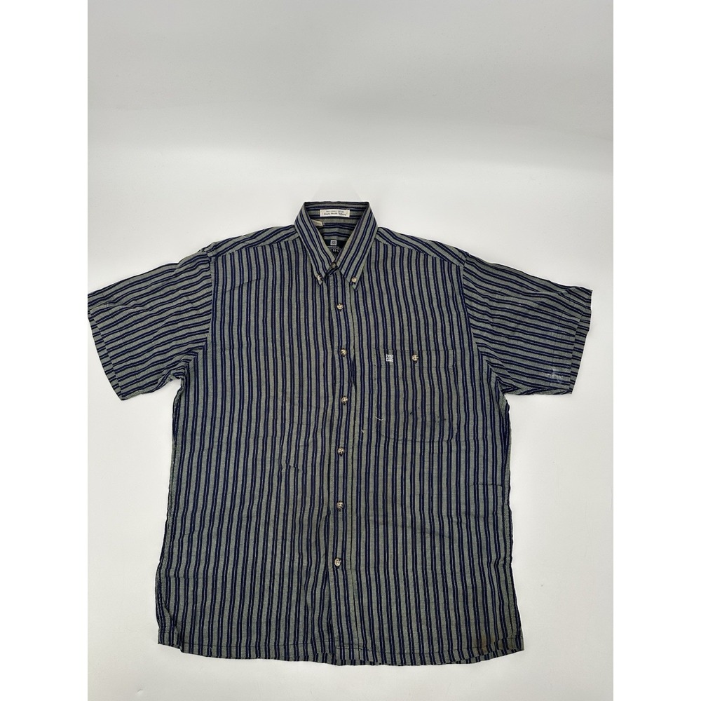 Vintage Givenchy Monsieur‎ Shirt Adult Size M Multicolor Long Sleeve Button Down